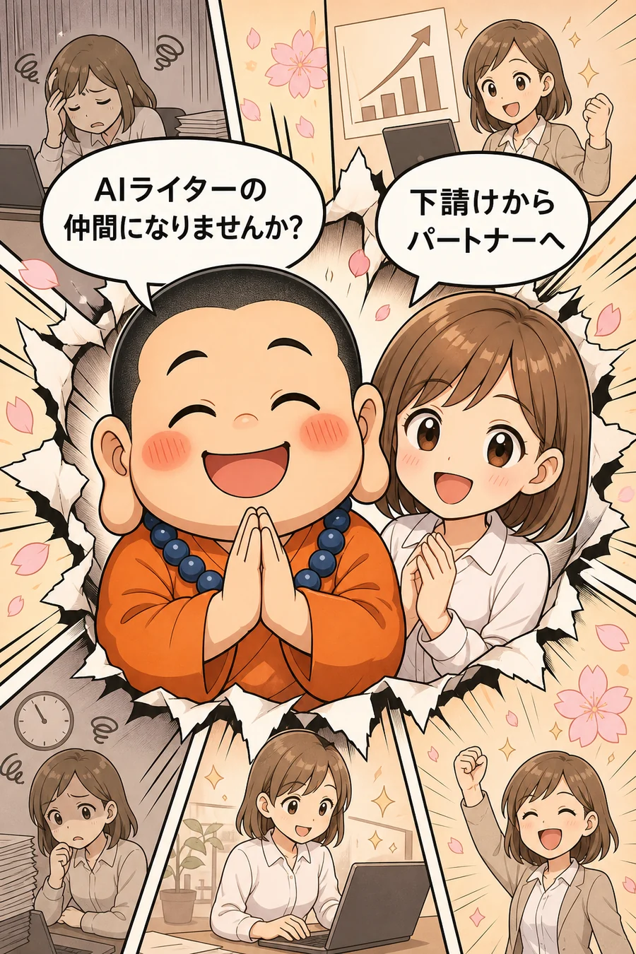 AIライター物語 漫画 10ページ目