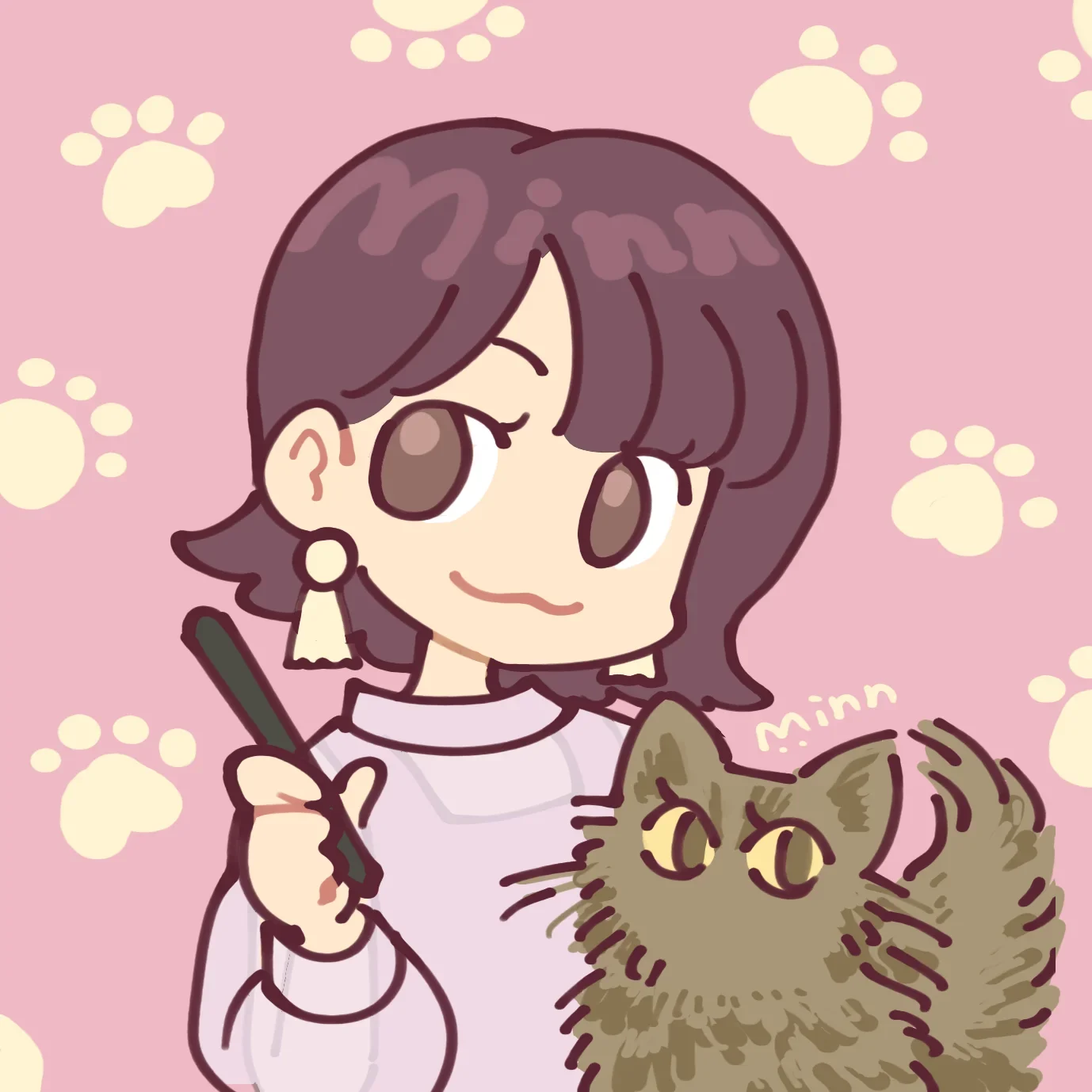 花重ミン（はなえみん）さんのAIライター紹介イメージ
