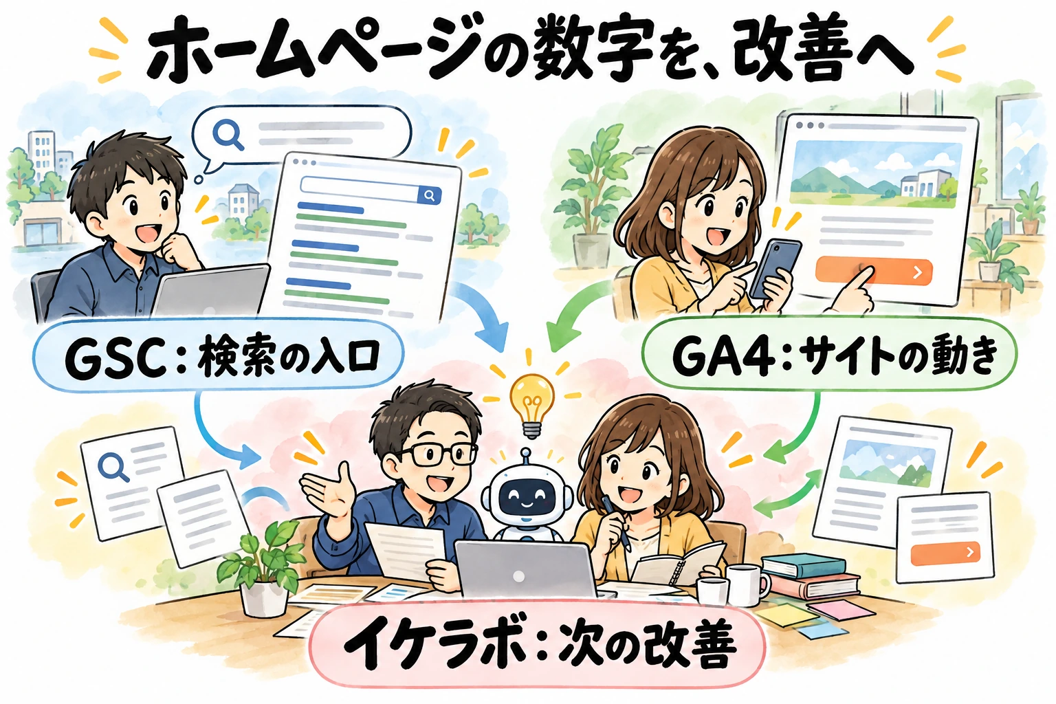 データ取得とイケラボでの分析の役割
