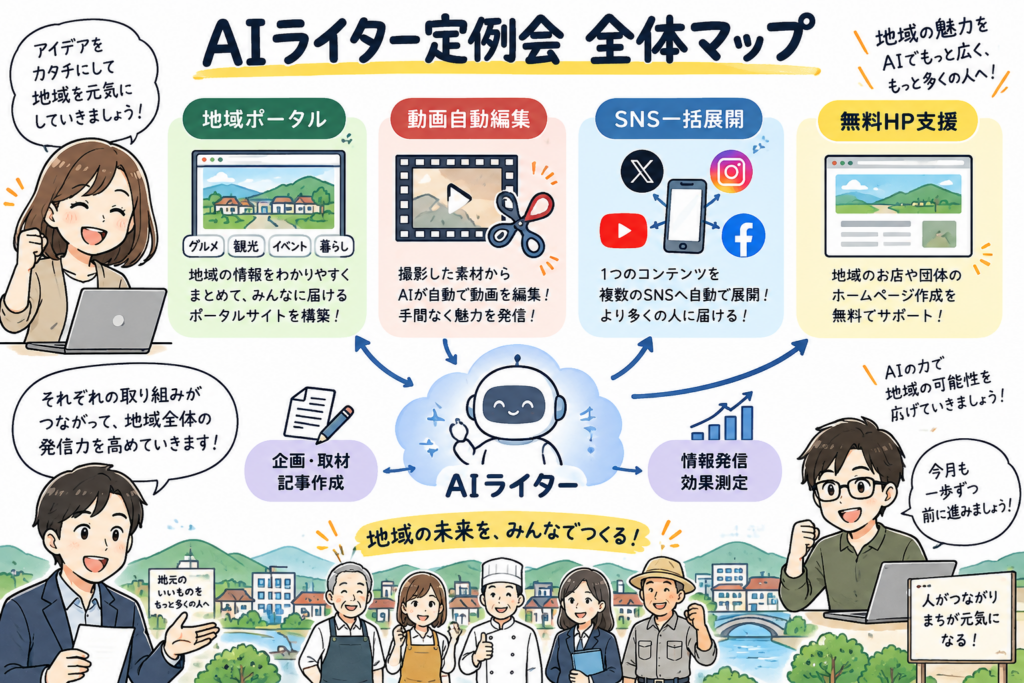 「AIでここまでできるの!?」初心者から地域活性まで広がる、イケラボ定例ミーティングのリアルな現場をレポート！