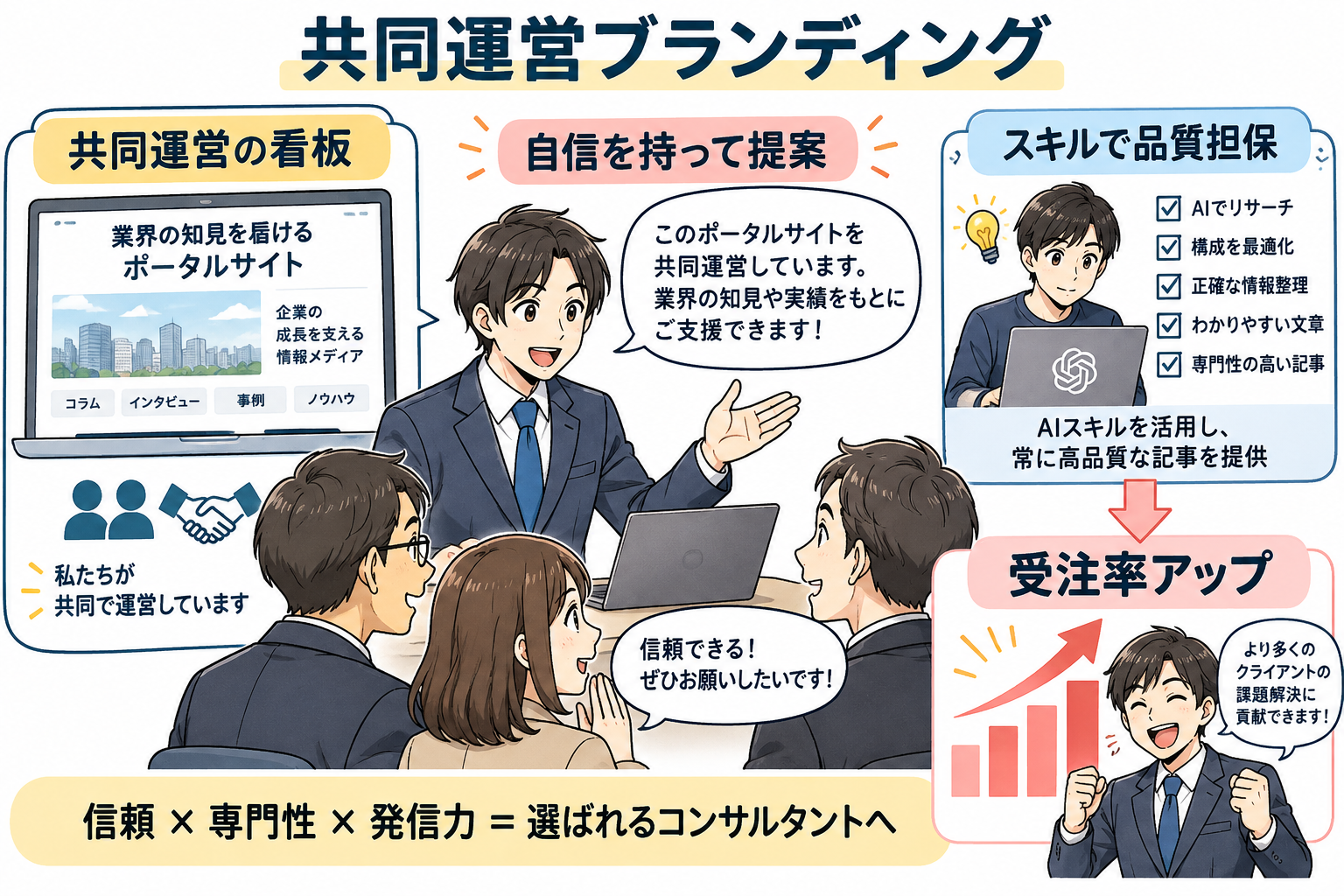 共同運営ブランディング